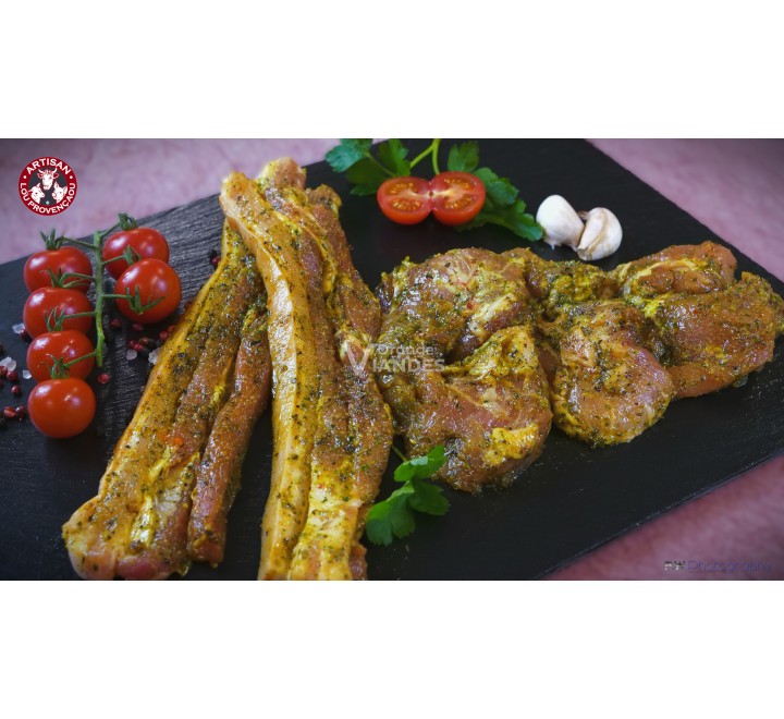 COTE DE PORC AUX HERBES