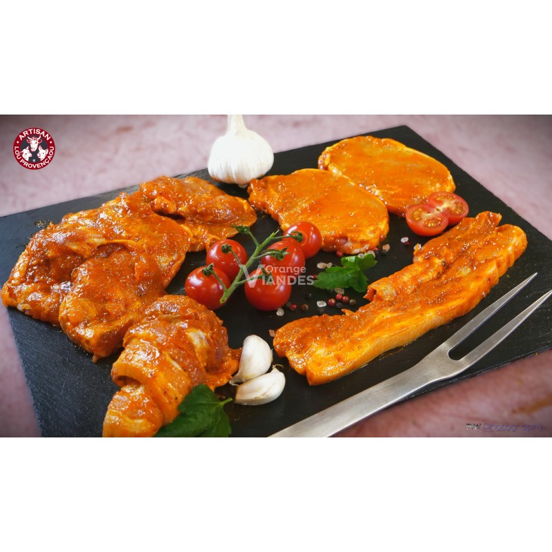 POITRINE DE PORC  PIMENT ESPELETTE