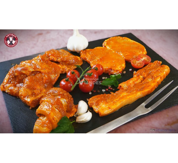POITRINE DE PORC  PIMENT ESPELETTE