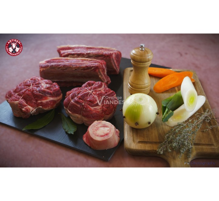 PLAT DE COTE AVEC OS