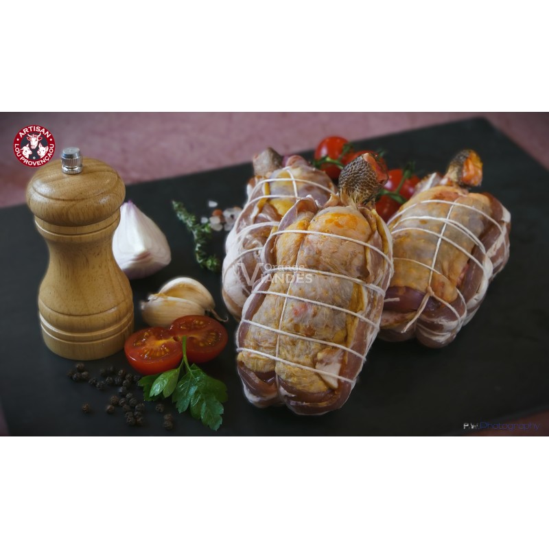 PAUPIETTE DE PINTADE ASSAISSONNEE