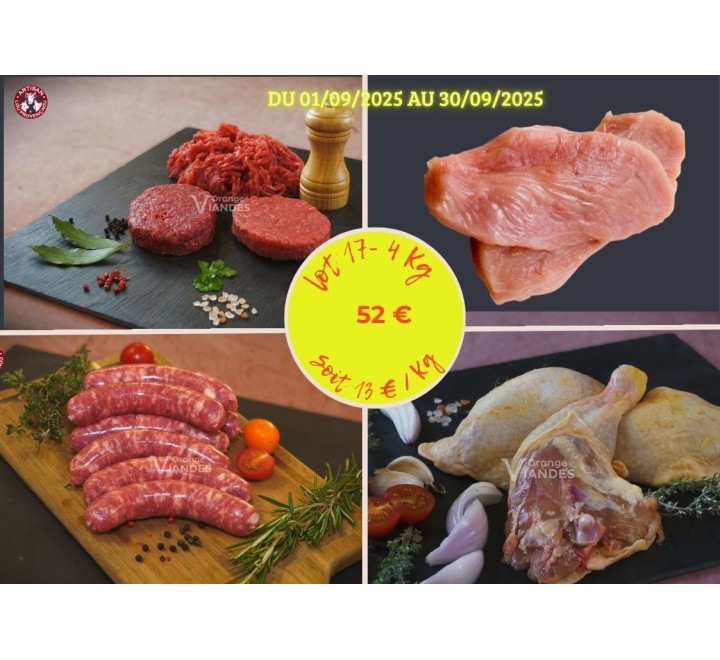 LOT N°17 - PITCHOUN - 4 Kg