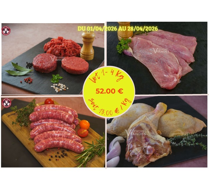 LOT N°1 - PITCHOUN - 4 Kg