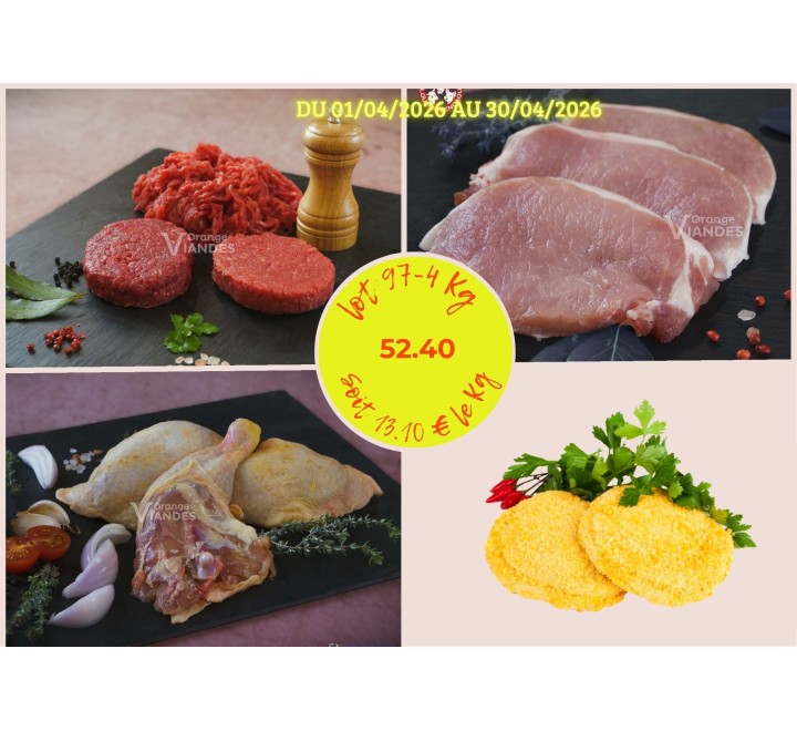 LOT N°97  - MIXTE - 4 Kg