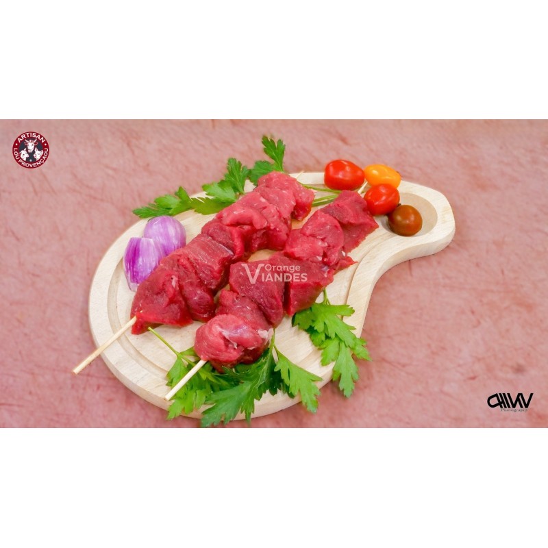BROCHETTE DE BOEUF