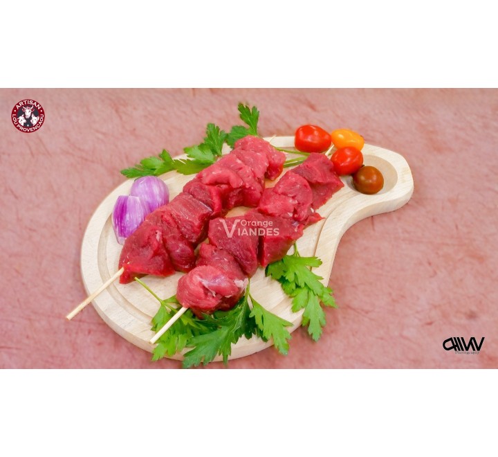 BROCHETTE DE BOEUF