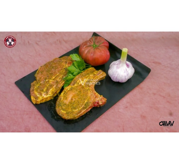 COTE DE PORC AUX HERBES