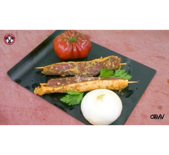 BROCHETTE FILET CANARD AUX FIGUES OIGNONS