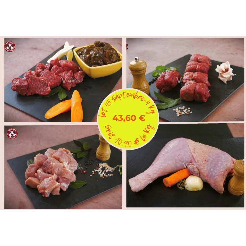 LOT n°45 - Septembre - 4 kg