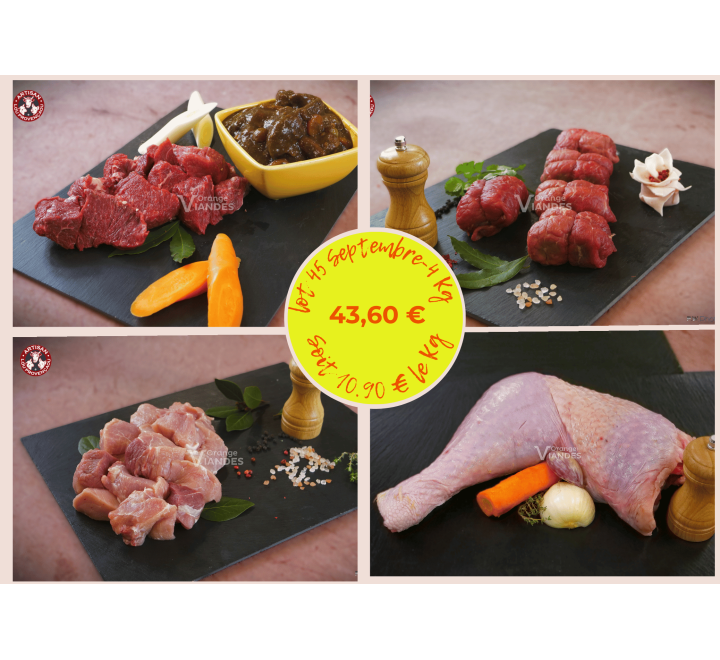 LOT n°45 - Septembre - 4 kg